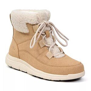 JBU Women's Freeze Round Tan Toe Boots/NIB/7M